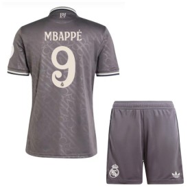 Goedkope Real Madrid Mbappé 9 Kids Third Tenue 2024-25